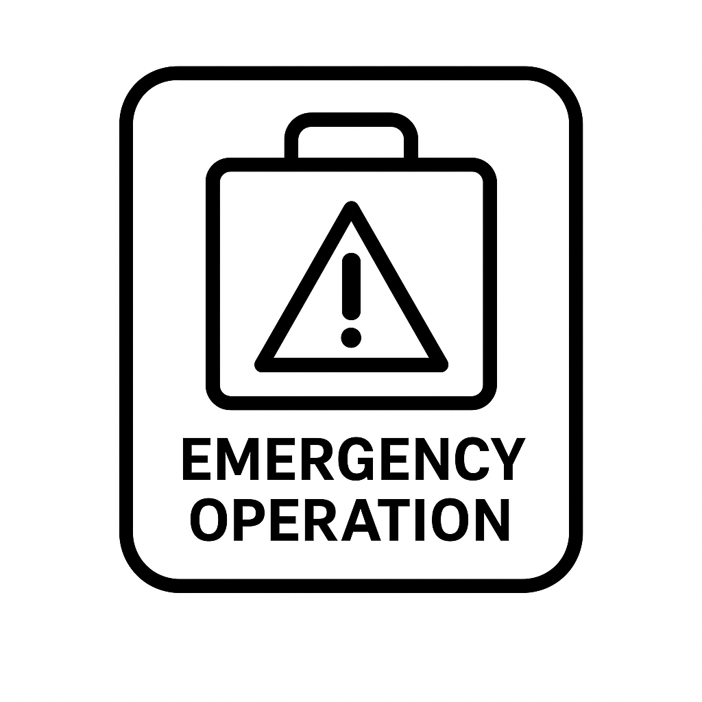 Emergency operation available