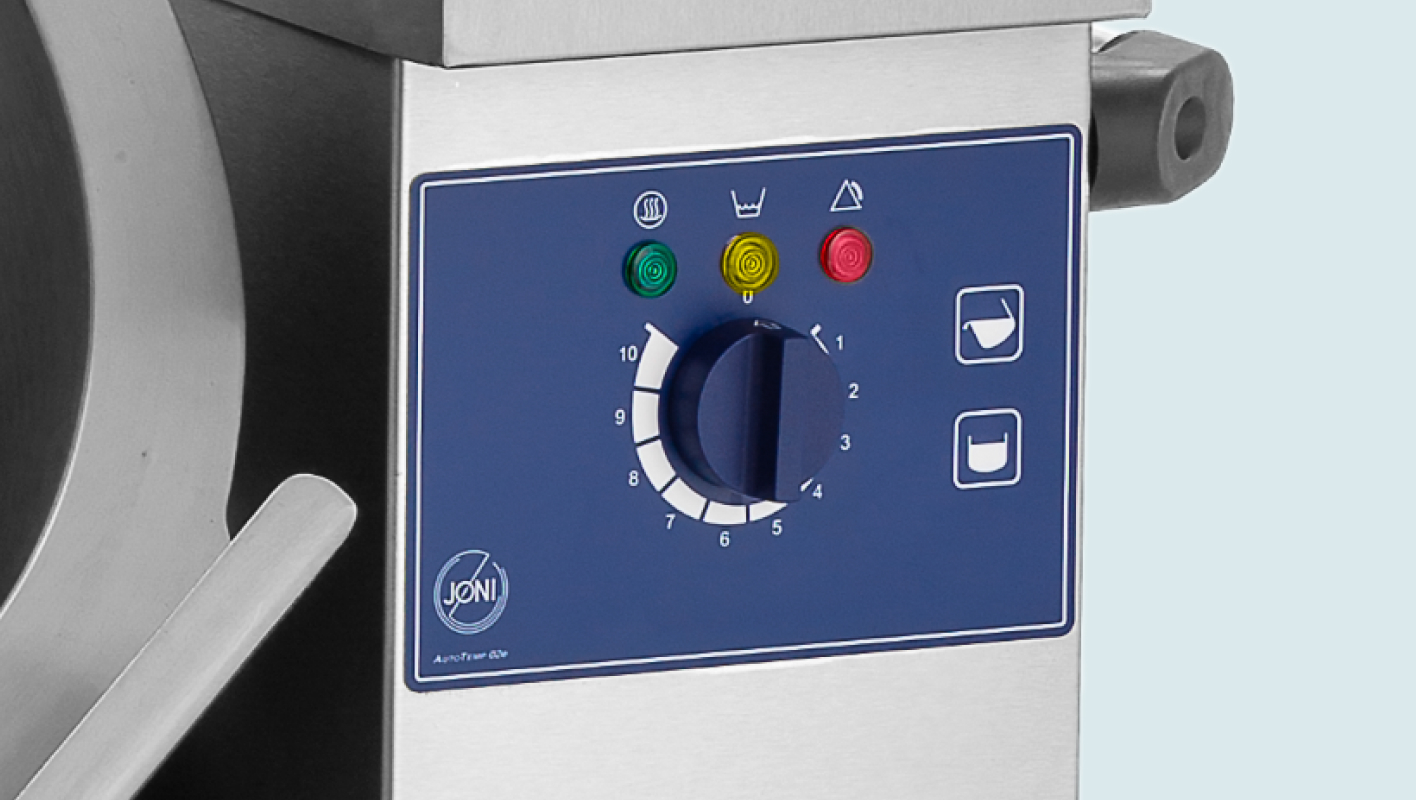 Heating power control by dial