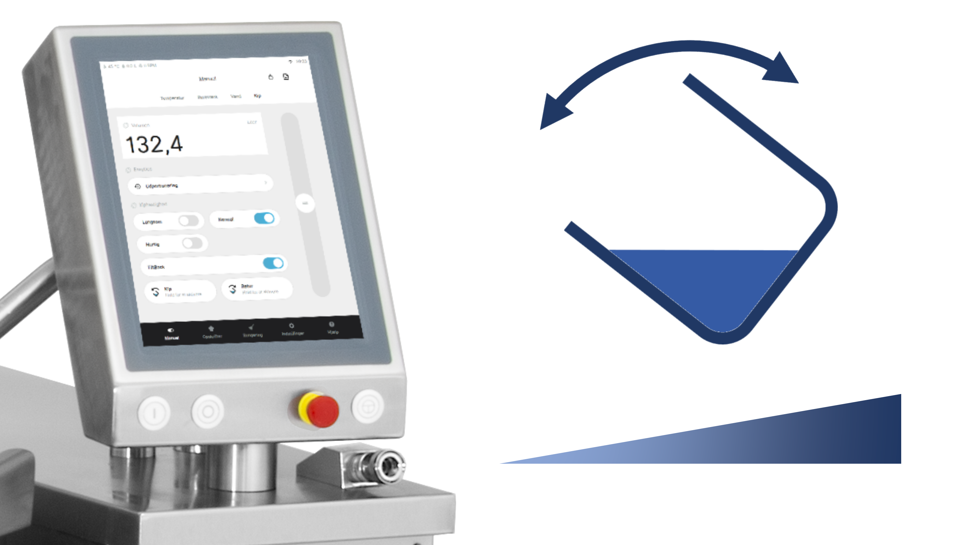 Adjustable tiliting speed