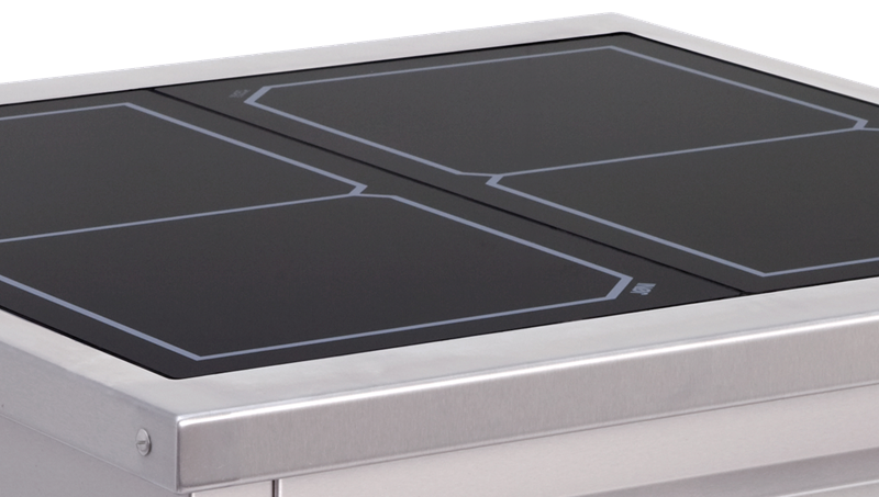 Glass-ceramic cook-top